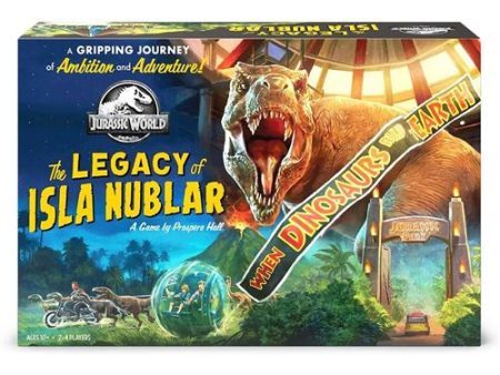 Jogo de Tabuleiro Jurassic World - The Legacy Of Isla Nublar Game - Goliath Online Sale