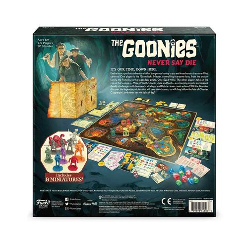 Jogo de Tabuleiro The Goonies: Never Say Die - Versão Inglesa - Finko Games | Goliath Hot on Sale