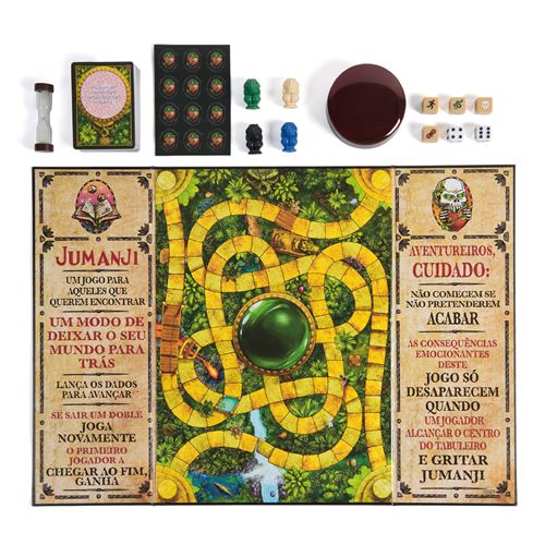 Jogo de Tabuleiro Jumanji - Versão Portuguesa- Spin Master Discount