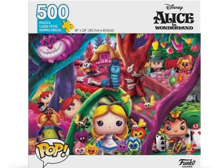 Puzzles Disney Alice In Wonderland - 500 Peças - Funko Games | Goliath For Discount