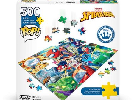 Puzzles Marvel Spider-Man - 500 Peças -Funko Games | Goliath Fashion