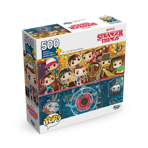 Puzzles Stranger Things - 500 Peças - Funko Games | Goliath Supply