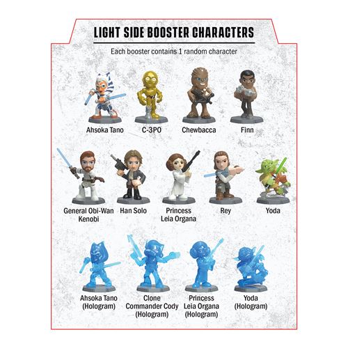 Booster para Jogo de Cartas Jogo Star Wars Rivals Series 1 Light Side - Character Booster Pack - Versão Inglesa - Funko Games | Goliath on Sale