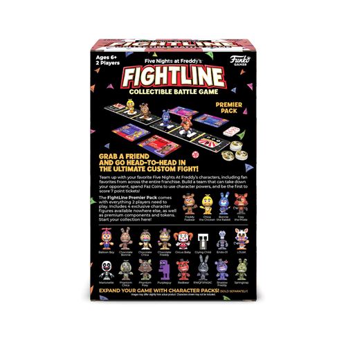 Jogo de Tabuleiro Five Nights At Freddy s:  Fightline Collectible Battle Game - Premier Set - Funko Games | Goliath Fashion