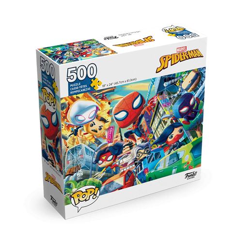 Puzzles Marvel Spider-Man - 500 Peças -Funko Games | Goliath Fashion