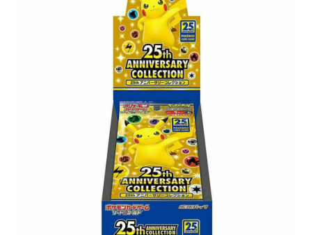 25th Anniversary Collection Pikachu Booster Box Japan Online