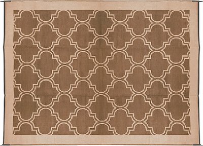 Camco Marine - Outdoor Mat 6 x9  Brown tan Replaces P n 117-42877 Rvx - 42877 For Discount